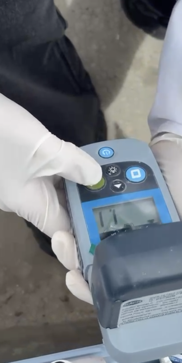 Emserchia realiza control y seguimiento a la calidad del agua en el municipio